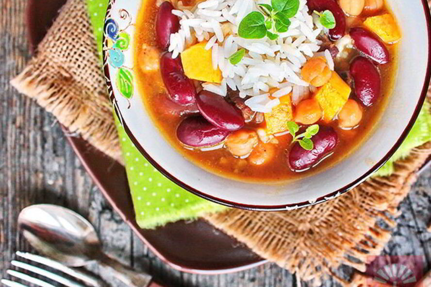 Рецепт чолнта с тыквой — жаркого по-еврейски