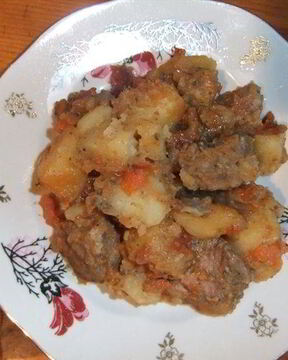 Жаркое из баранины в мультиварке