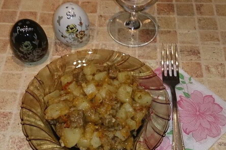 Рецепт жаркого из конины в духовке