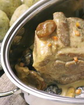 Жаркое из свинины по-стокгольмски