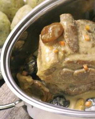 Жаркое из свинины по-стокгольмски