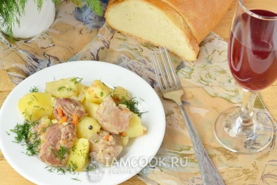 Рецепт жаркого из свинины