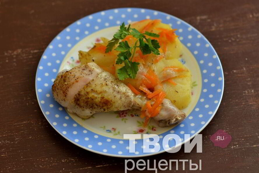 Рецепт жаркого с курицей в мультиварке