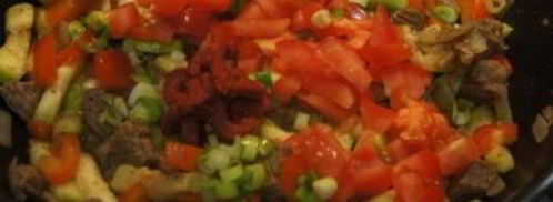 жаркое с овощами и говядиной. Шаг 6