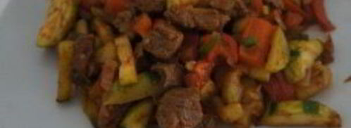 жаркое с овощами и говядиной. Шаг 7