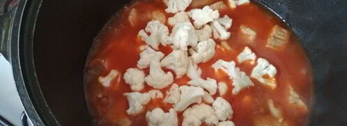 жаркое с цветной капустой. Шаг 5