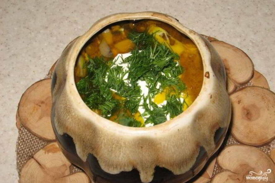 Рецепт жаркого в горшочке в духовке со свининой