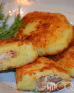 Картофельные зразы с мясом