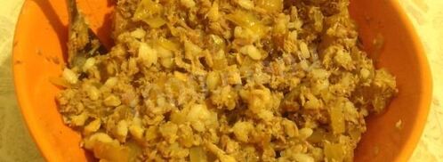 картофельные зразы с сайрой. Шаг 5