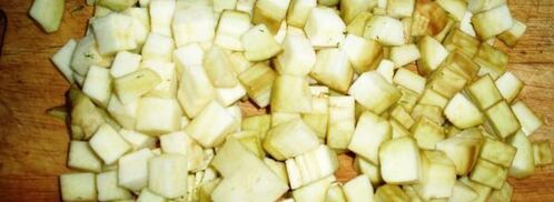 куриные зразы с баклажанами и сыром. Шаг 6