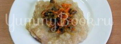 куриные зразы с грибами. Шаг 4