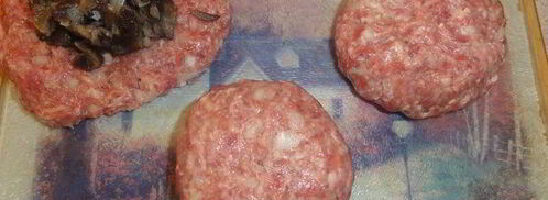 мясные зразы подсолнухи с хлопьями. Шаг 7