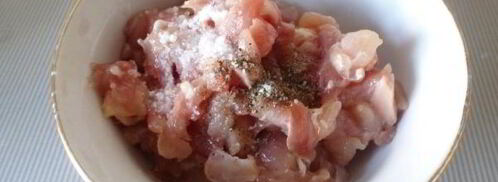 мясные зразы с начинкой из курицы. Шаг 7