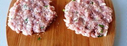 мясные зразы с начинкой из курицы. Шаг 8