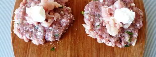 мясные зразы с начинкой из курицы. Шаг 10