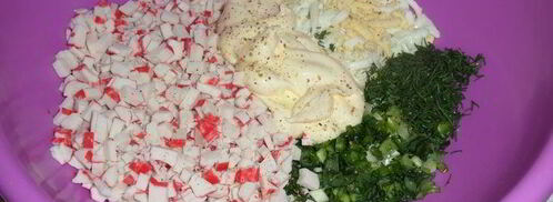 рыбные зразы с крабовым мясом. Шаг 7