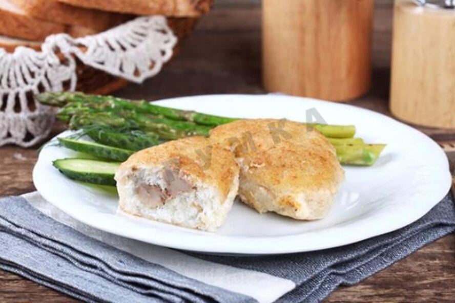 Рецепт рыбных зраз с печенью трески