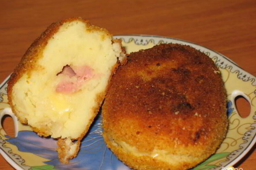 Рецепт зраз картофельных с копченой курочкой