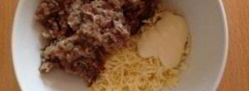 зразы картофельные с мясом в духовке. Шаг 4