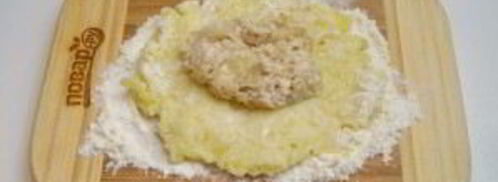 зразы картофельные с мясом. Шаг 10