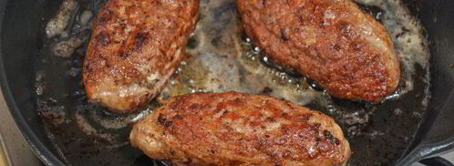 зразы с грибами, луком и яйцом. Шаг 15