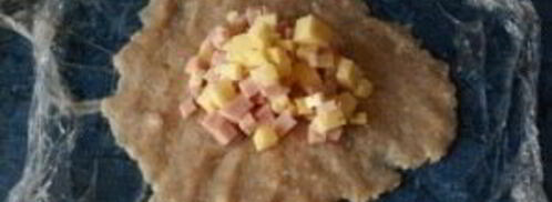 зразы с ветчиной и сыром. Шаг 3