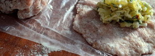 зразы с яйцом и зеленью. Шаг 6