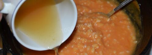 ароматная тыквенная каша с рисом. Шаг 13