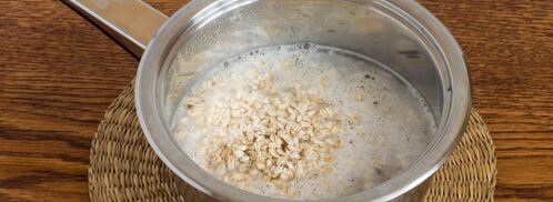 геркулесовая каша на воде. Шаг 4