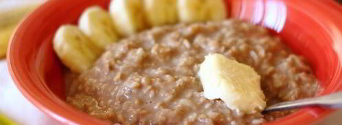 геркулесовая каша с бананом и орехами. Шаг 11