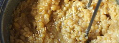 гороховая каша с луком. Шаг 6