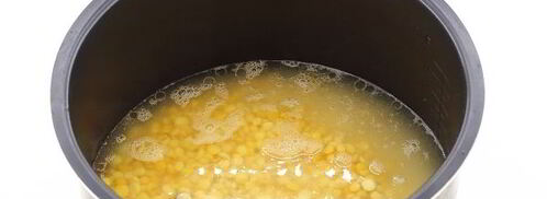 гороховая каша в мультиварке-скороварке. Шаг 6