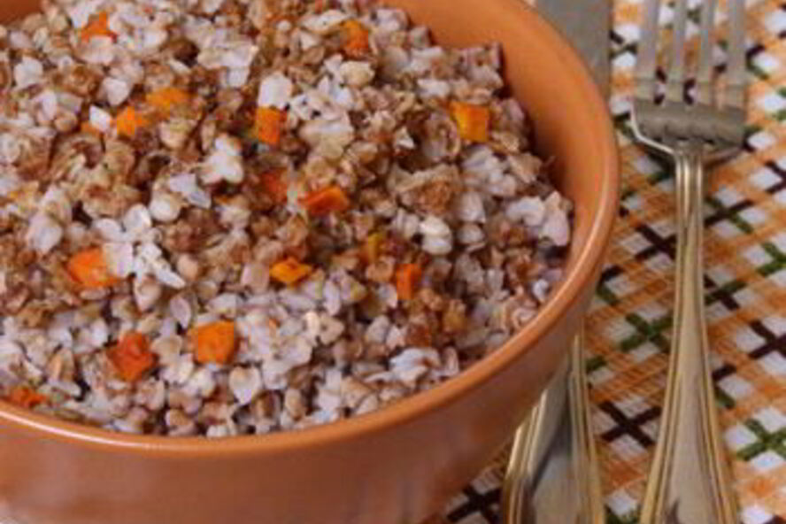 Рецепт быстрой гречневой каши с грибами