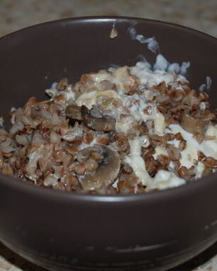 Гречка по-ярославски с грибами