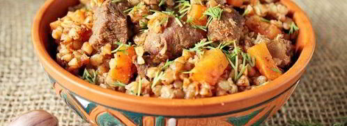 гречка с говядиной в мультиварке. Шаг 14