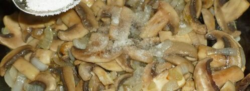 гречка с грибами и луком. Шаг 7