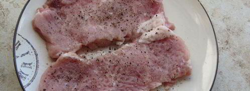 гречка с грибами и отбивной. Шаг 4