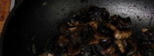 гречка с грибами и сметаной. Шаг 4