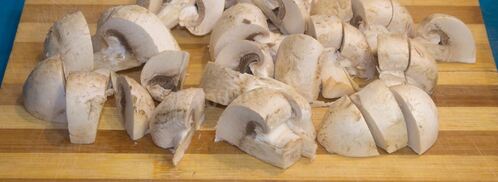 гречка с грибами в горшочке. Шаг 5