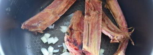 гречка с копчеными ребрышками. Шаг 5