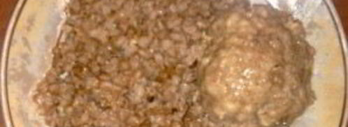 гречка с котлетами в мультиварке. Шаг 8