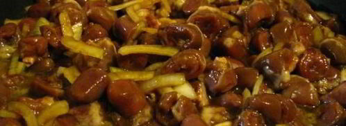 гречка с куриными сердечками. Шаг 27