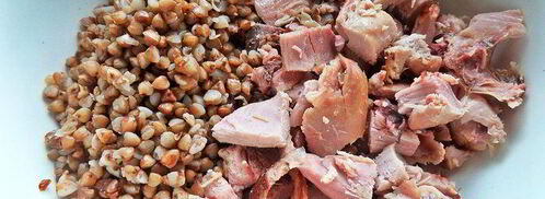 гречка с курочкой под сыром. Шаг 6