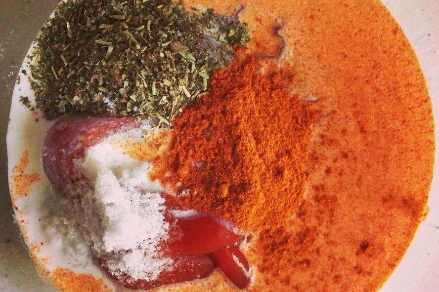 Рецепт гречки с овощами и куриное филе в остром соусе