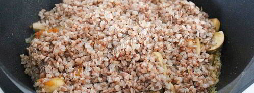 гречка с шампиньонами. Шаг 9