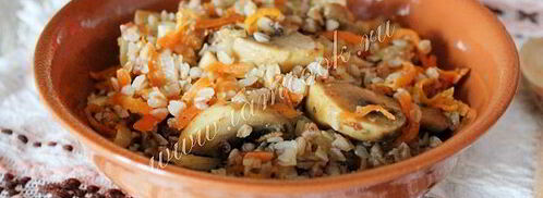 гречка с шампиньонами. Шаг 11