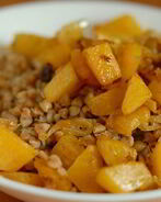 Гречка с сушеными грибами