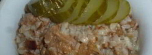 гречка с тушенкой на сковороде. Шаг 6