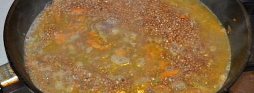 гречка с тушенкой. Шаг 5