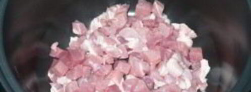 гречка со свининой в мультиварке. Шаг 3